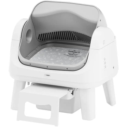 Self Cleaning Cat Litter Box with Safety Sensors & Easy Step for Senior Cats